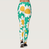 Niedlich Daisy Blume Botanische Musterschule mädch Leggings (Rückseite)