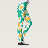 Niedlich Daisy Blume Botanische Musterschule mädch Leggings (Rechts)