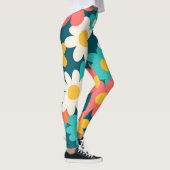 Niedlich Daisy Blume Botanische Musterschule mädch Leggings (Rechts)