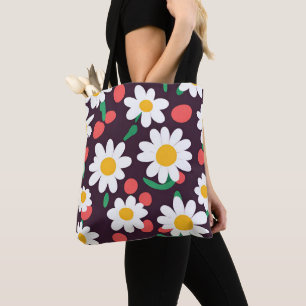 Niedlich Daisy Blume Botanische Musterschule mädch Tasche