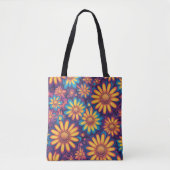 Niedlich Daisy Blume Botanische Musterschule mädch Tasche (Vorderseite)