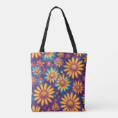 Niedlich Daisy Blume Botanische Musterschule mädch Tasche (Rückseite)