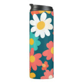 Niedlich Daisy Blume Botanische Musterschule mädch Thermosbecher (Nach rechts gedreht)
