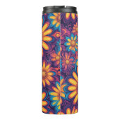 Niedlich Daisy Blume Botanische Musterschule mädch Thermosbecher (Rückseite)