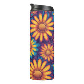 Niedlich Daisy Blume Botanische Musterschule mädch Thermosbecher (Nach rechts gedreht)