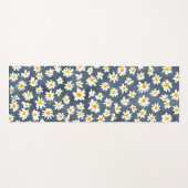 Niedlich Daisy Blume Botanische Musterschule mädch Yogamatte (Vorderseite (Horizontal))