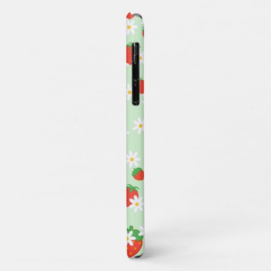 Niedlich Daisy Blume Erdbeere Weihnachts Muster Case-Mate iPhone Hülle (Hinten/Links)
