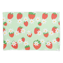 Niedlich Daisy Blume Erdbeere Weihnachts Muster