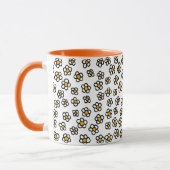 Niedlich Daisy Pattern Tasse (Links)