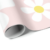 Niedlich Daisy Pink Geschenkpapier (Rolleneckpunkt)