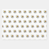 Niedlich Daisy — Power von Blume Geschenkpapier Set (Vorderseite 2)