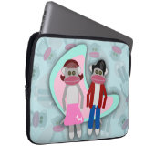 Niedlich Dance Fifties Fun Art Sock Hock Socken Af Laptopschutzhülle (Vorne Rechts)