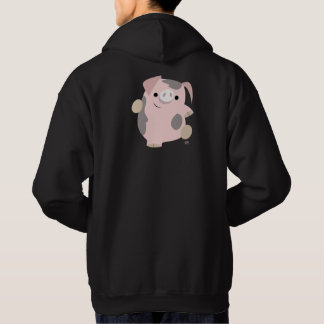 Niedlich Dancing Cartoon Pig Hoodie