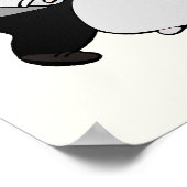 Niedlich Dancing Liebe Bunnies | Liebe ist süße Ho Poster (Ecke)