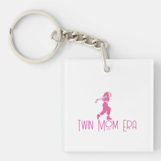 Niedlich Dancing Mama Schlüsselanhänger (Vorderseite)