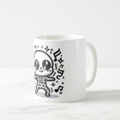 Niedlich Dancing Skeleton Halloween Tasse Kawaii S (VorderseiteRechts)