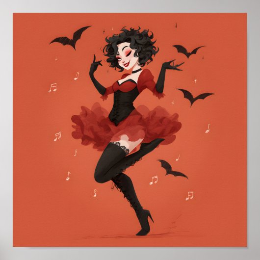 Niedlich Dancing Vampire Poster (Vorne)