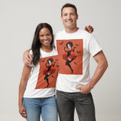 Niedlich Dancing Vampire T-Shirt (Unisex)
