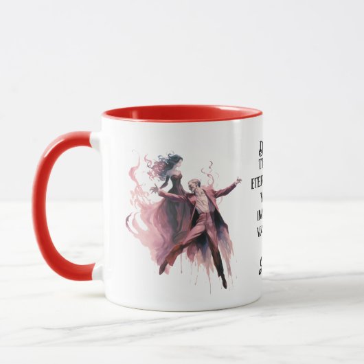 Niedlich Dancing Vampire Tasse (Links)