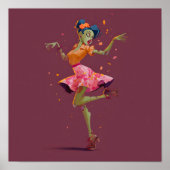 Niedlich Dancing Zombie Poster (Vorne)