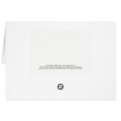 Niedlich danke Ihnen für Ihr Dankeschön (Rückseite Horizontal)