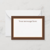 Niedlich Dankeschön hinzufügen Nachricht Igel Mitteilungskarte (Rückseite)