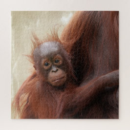 Niedlich - Das Adorable Baby Orangutan Puzzle