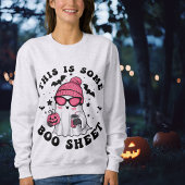 Niedlich, das ist ein Boo-Sheet Halloween Sweatshirt