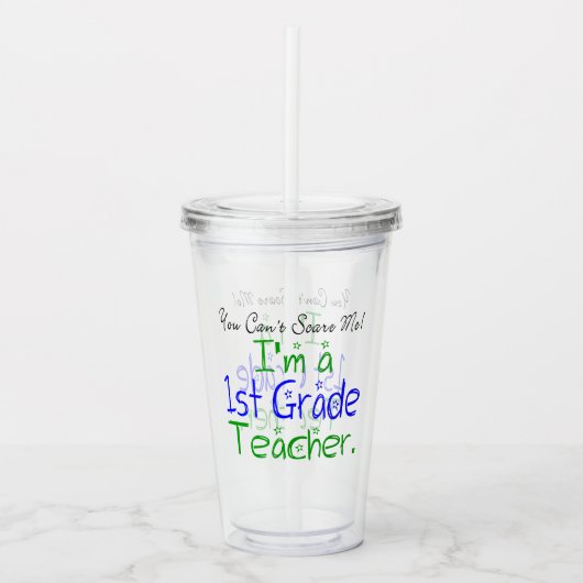 Niedlich, dass du mir nichts ausmachen kannst, ich acryltrinkbecher (Vorderseite)