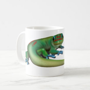 Niedlich Day Gecko ( die Sie reden mit mir? Zurück Kaffeetasse