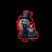 Niedlich Deadly in Liebe Aufkleber