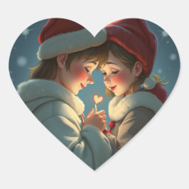 Niedlich Deadly in Liebe Aufkleber