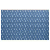 Niedlich Denim n Blume Cartoon Katzengewebe Stoff (Fat Quarter (45,7 x 55,9 cm))