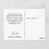 *~* Niedlich Detailed Blue Bird AP54 Care Concern Postkarte (Rückseite)