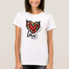 Niedlich Devilish Liebe T - Shirt