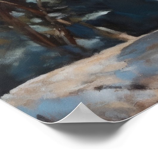 Niedlich Devon Rex Cat Art Print Poster (Ecke)