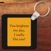 Niedlich die Cat Tarot Card Fortune Teller Funny F Schlüsselanhänger (Rückseite)