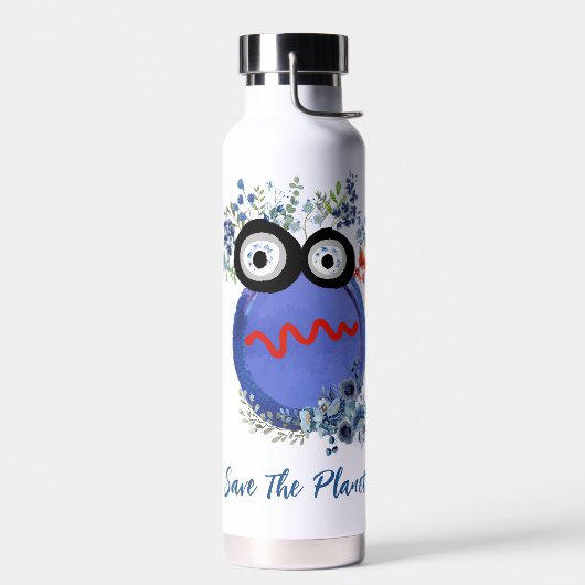 Niedlich die Flasche Wasser retten (Links)