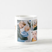 Niedlich "Dieser Papa gehört zu" Fotocollage Kaffeetasse (Mittel)