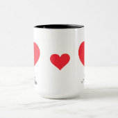Niedlich Dieses Skript Liebe Sie Big Red Heart Cof Tasse (Zentrum)