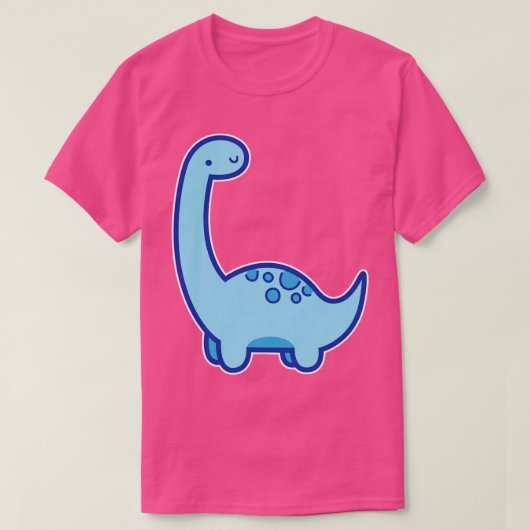 Niedlich Dino Baby One Stück T-Shirt (Design vorne)