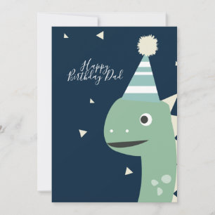Niedlich Dinosaur Birthday Hat Confetti Blue