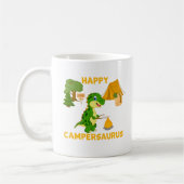 Niedlich Dinosaur Camper - Happy Campersaurus Kaffeetasse (Links)