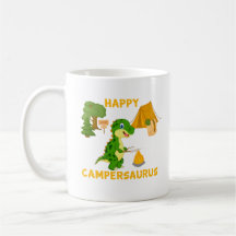 Niedlich Dinosaur Camper - Happy Campersaurus