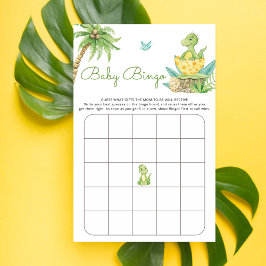 Niedlich Dinosaur Egg Baby Dusche Bingo Spiel