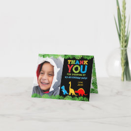 Niedlich Dinosaur Geburtstag Vielen Dank Karte