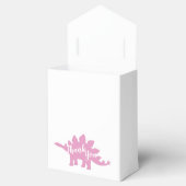 Niedlich Dinosaur Kinderdusche Dino Pink Girl Geschenkschachtel (Geöffnet)