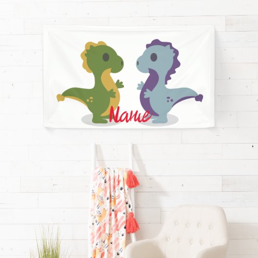 Niedlich Dinosaur Pair Thunder_Cove Banner (Insitu)