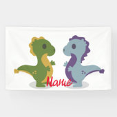 Niedlich Dinosaur Pair Thunder_Cove Banner (Horizontal)