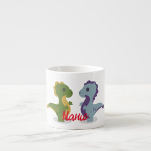 Niedlich Dinosaur Pair Thunder_Cove Espressotasse